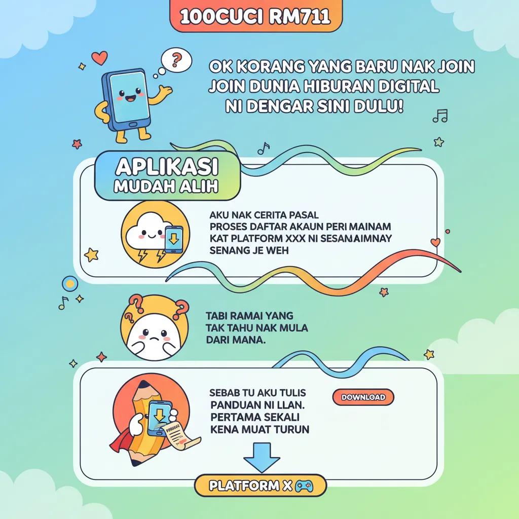 100cuci rm711: Daftar Akaun Permainan & Kredit Percuma