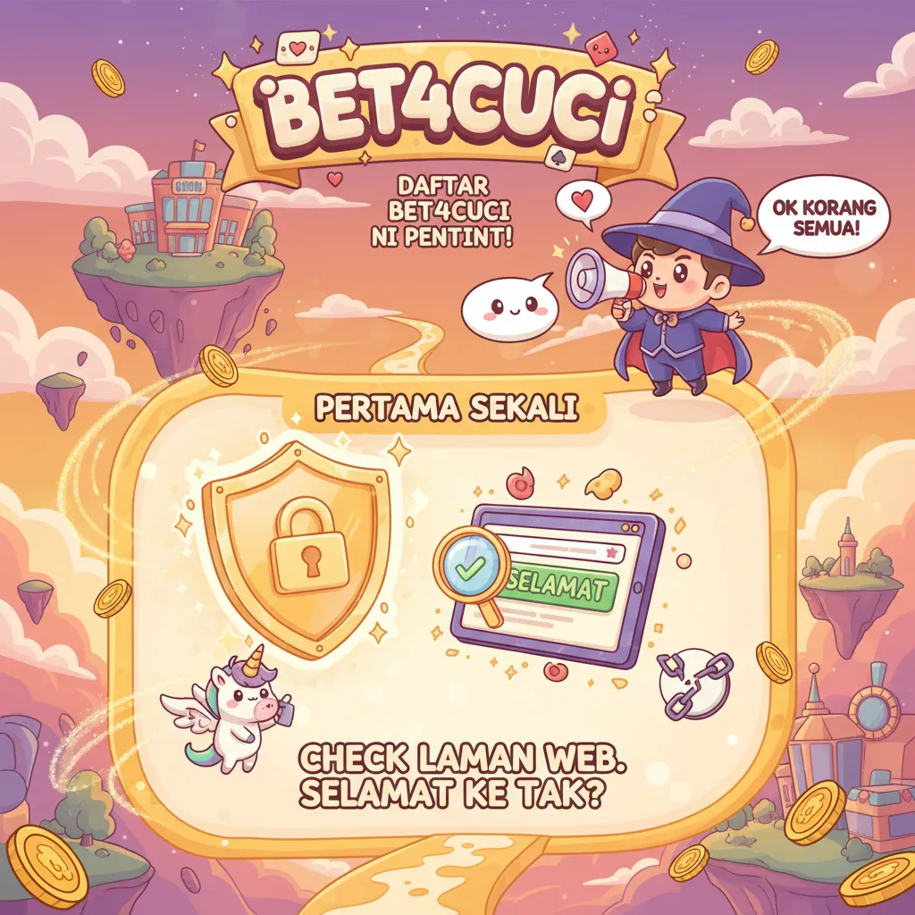 Panduan Daftar bet4cuci di Platform Kasino Dalam Talian