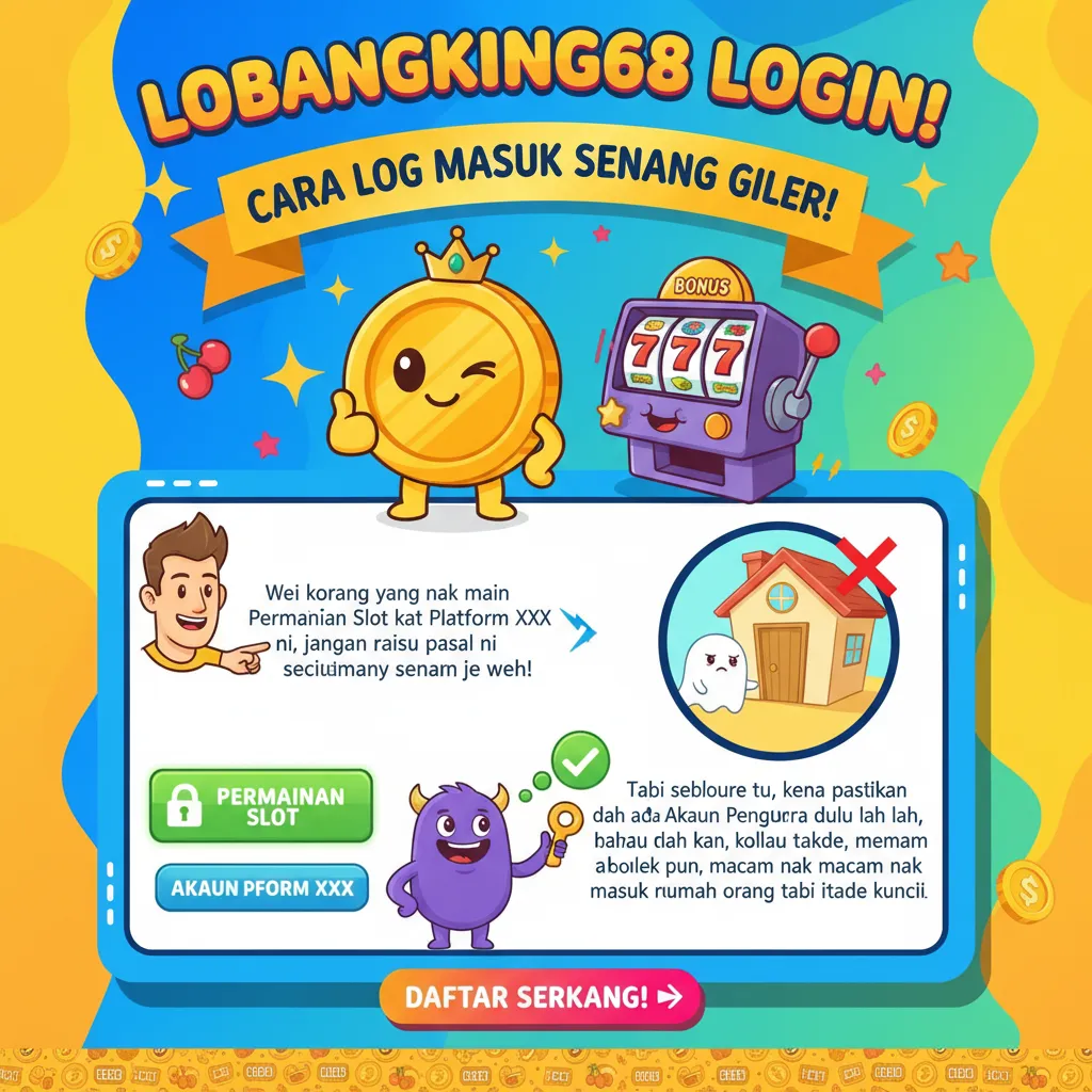 Cara Log Masuk Lobangking68 Untuk Permainan Slot