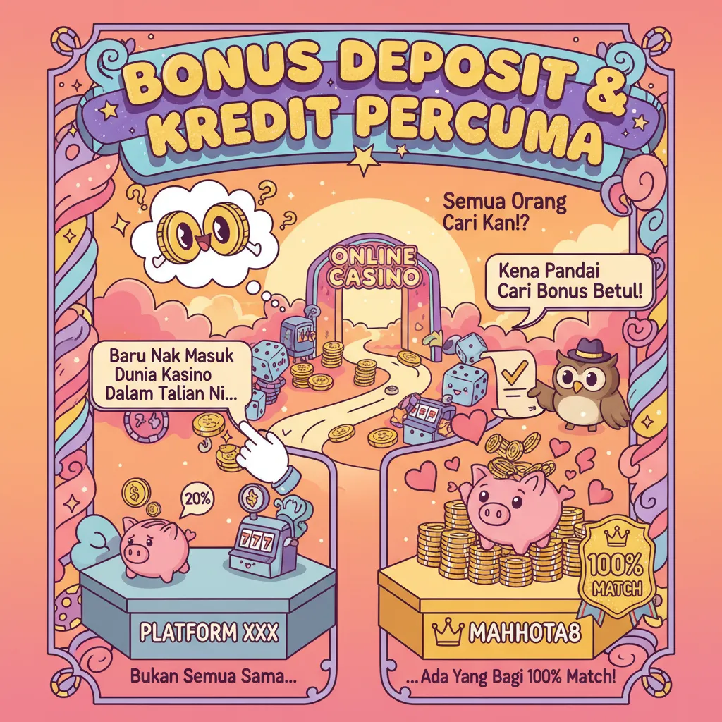 Bonus Deposit Mahkota8 dan Kredit Percuma