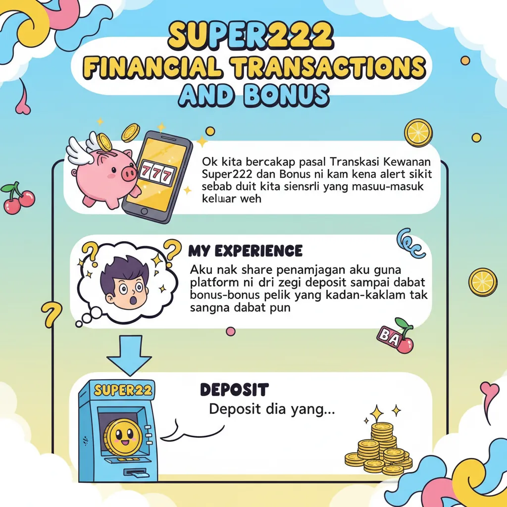 Transaksi Kewangan Super222 dan Bonus