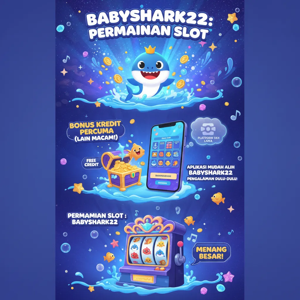 Bonus Kredit Percuma Babyshark22 & Permainan Slot